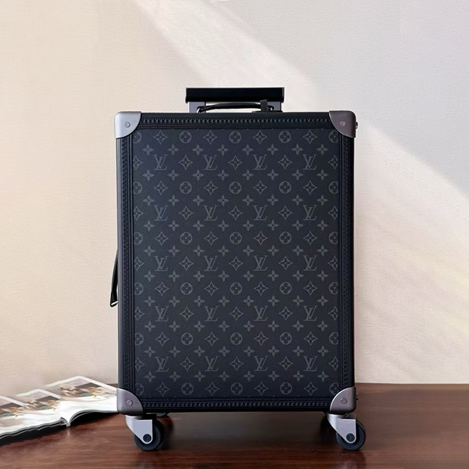 louis vuitton monogram eclipse hard rolling suitcase